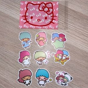 Little Twin Stars Stickers * 9